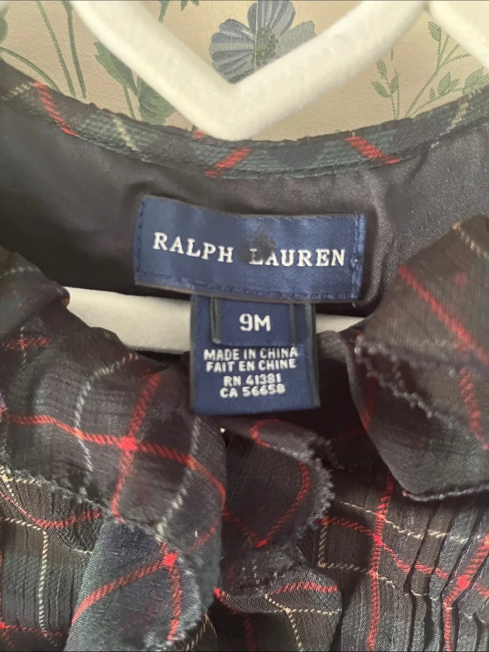 Ralph Lauren Tartan Plaid Ruffle Dress - Holiday / Christmas